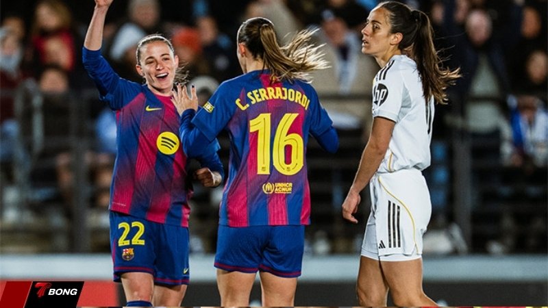Barca nữ hủy diệt Real Madrid tại El Clasico